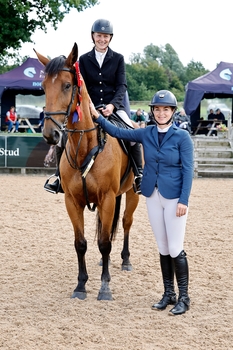 Rachel Hall lands victory in the NAF Five Star Bronze League Semi-Final at Northcote Stud with Renkum Balousina